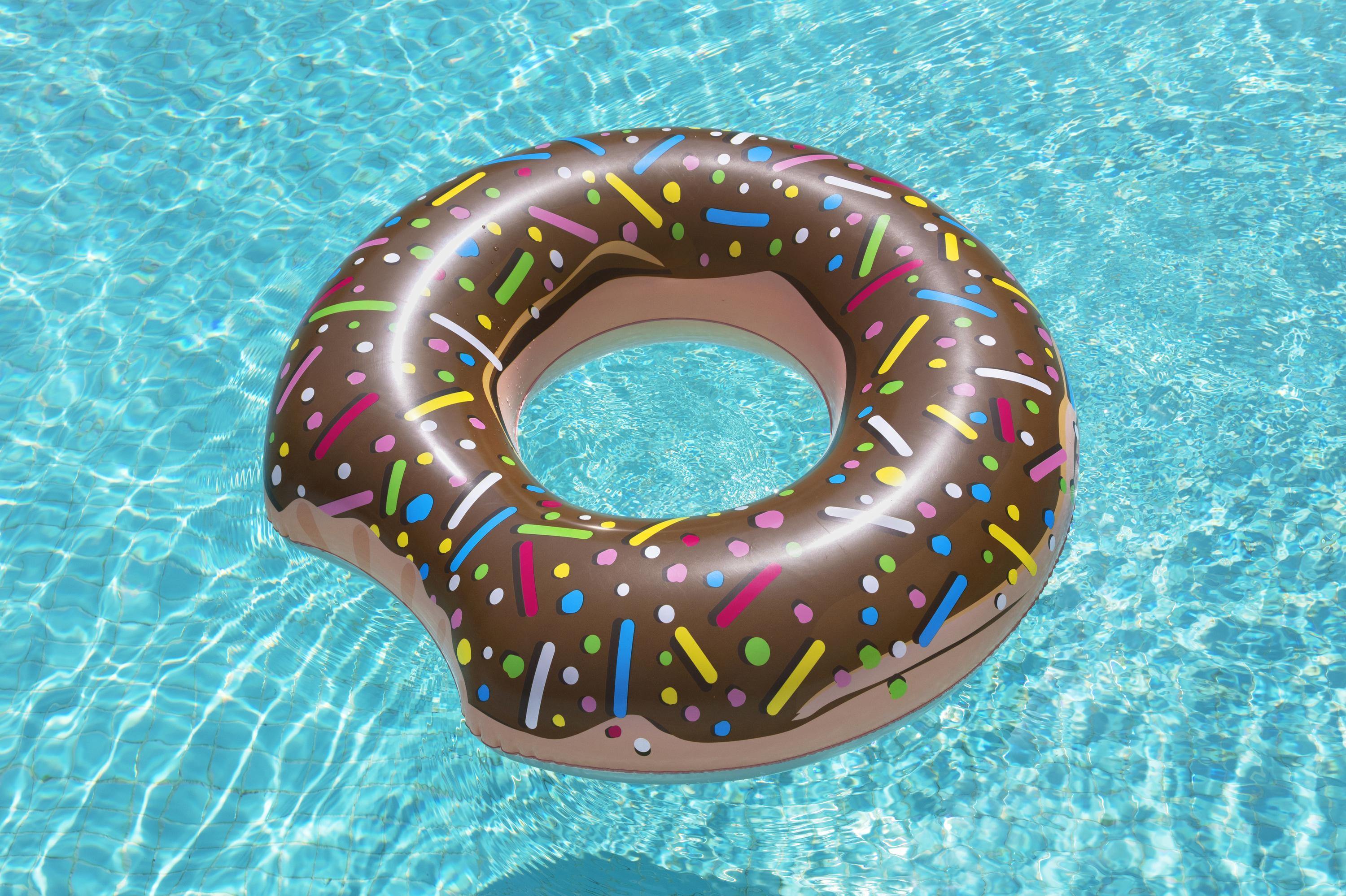 H2OGO! 42'' Inflatable Donut Ring Pool Float