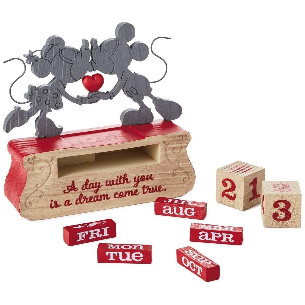 Hallmark Disney Mickey And Minnie Dream Come True Perpetual Calendar New