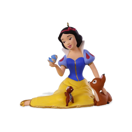 Hallmark Keepsake Christmas Ornament 2018 Year Dated, Disney Snow White And The Seven Dwarfs 80Th Anniversary, Porcelain New In Box