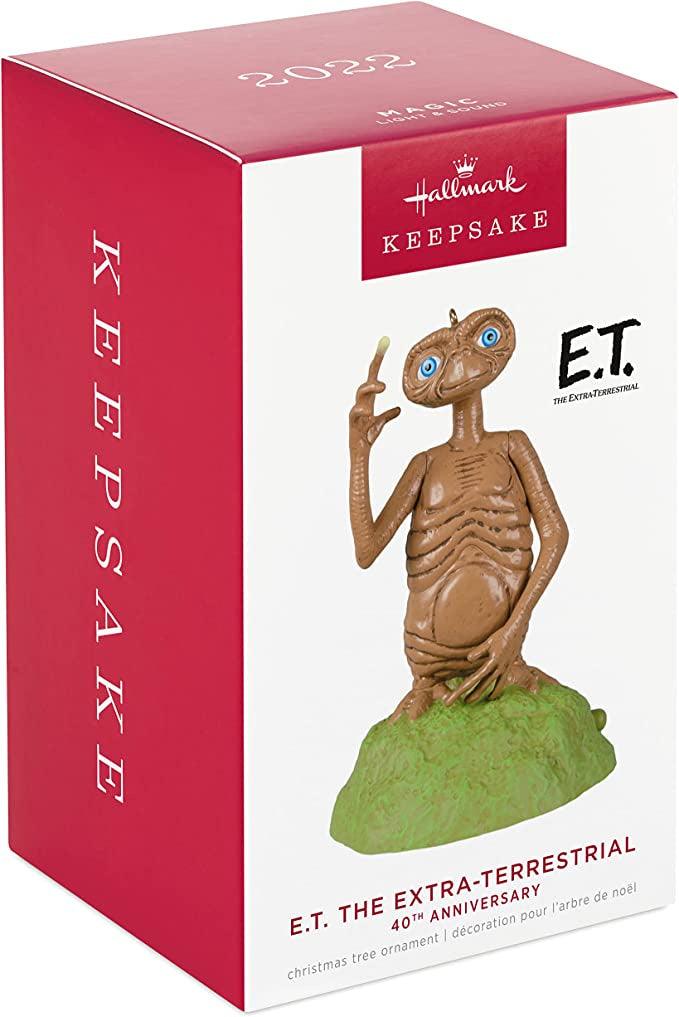 Hallmark Keepsake Christmas Ornament 2022, E.T. The Extra-Terrestrial 40th Anniversary, Light and Sound