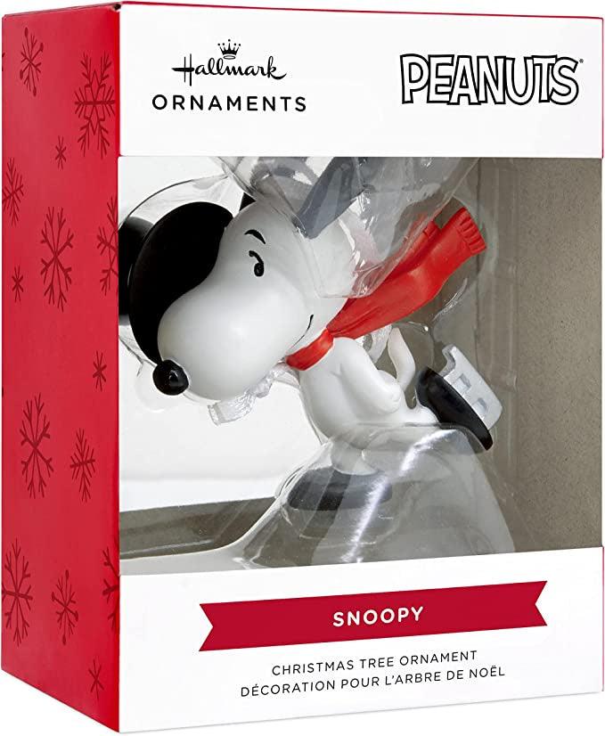 Hallmark Peanuts Snoopy Skating Christmas Ornament