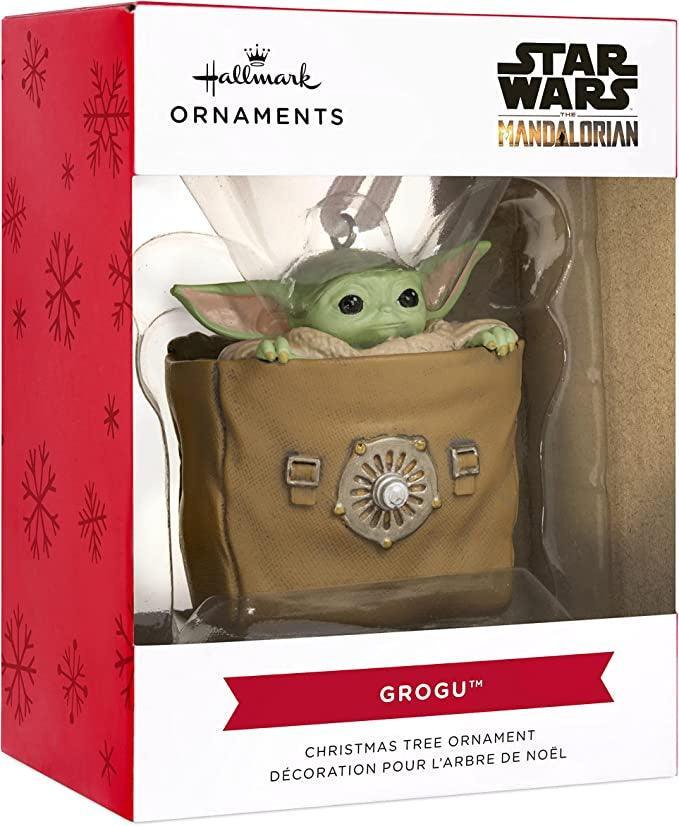 Hallmark Star Wars: The Mandalorian Grogu in Bag Christmas Ornament