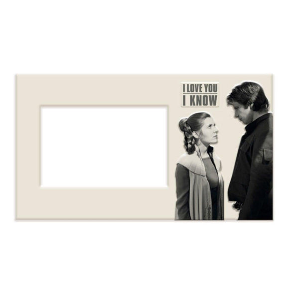 Star Wars I Love You / I Know Hand Towels - Leia Han Solo - NEW