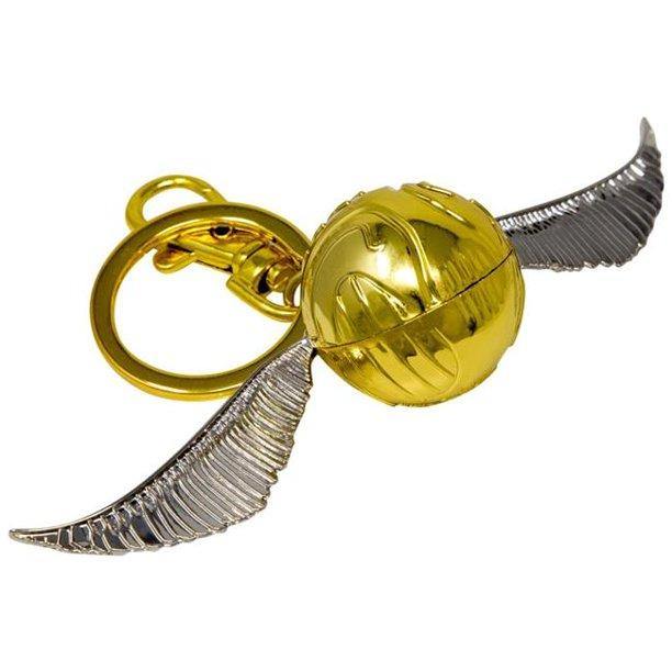 Harry Potter Golden Snitch Pewter Keychain