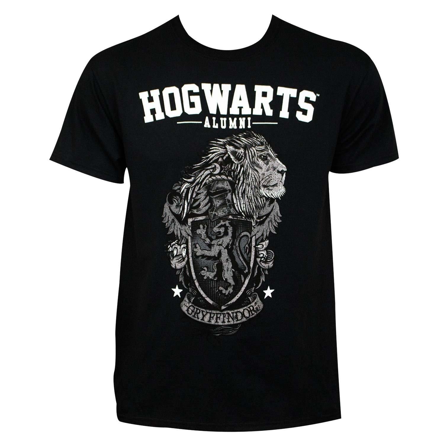 Harry Potter Hogwarts Alumni Adult T-shirt,Black