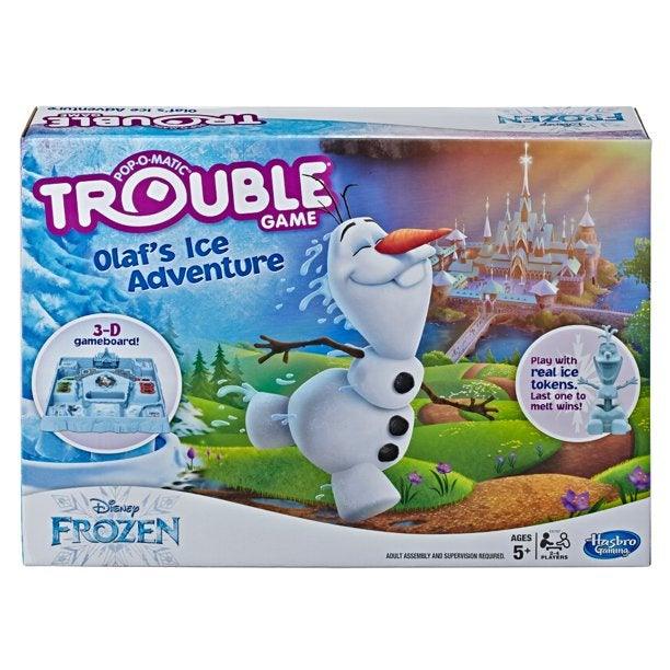 Hasbro Trouble Disney Frozen Olaf's Ice Adventure Game