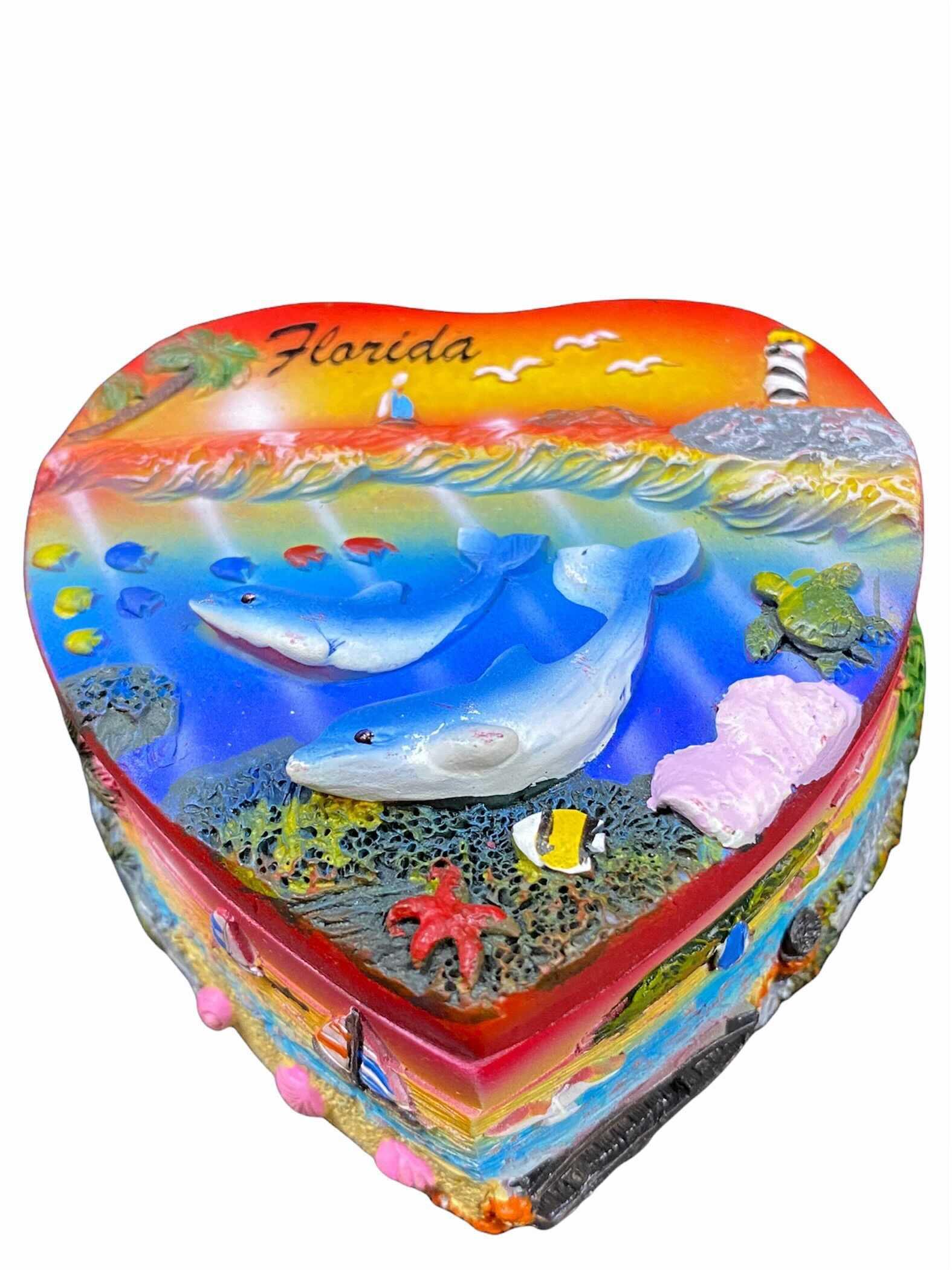 Heart Shape Dolphin Box Assorted