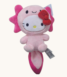 Hello Kitty 6" Plush w/ Axolotl Dress