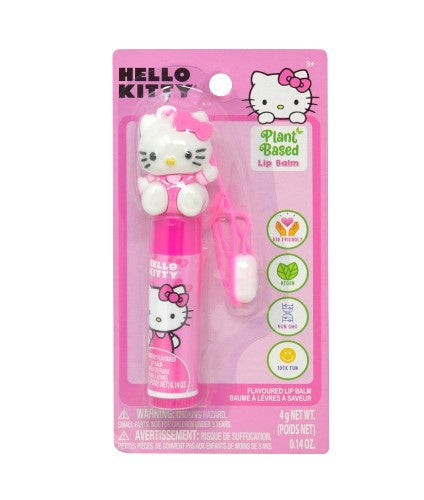 Hello Kitty Lip Balm Necklace on Card