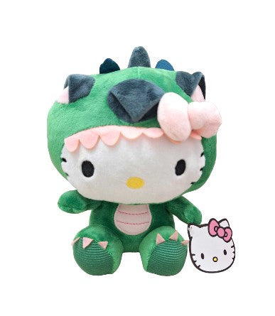 Hello Kitty Green Dragon Plush 9.5''