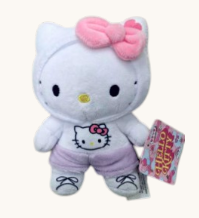 Hello Kitty 6" Plush w/ Hoodie