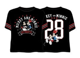 Disney Junior Mickey & Minnie Athletic Hockey Tee Black