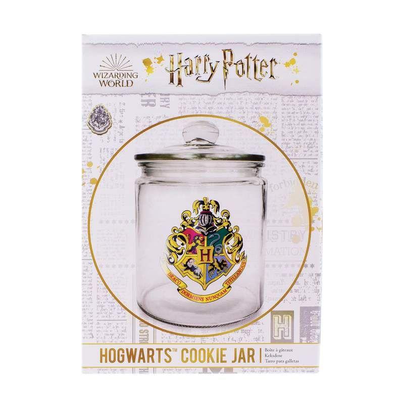 Hogwarts Glass Cookie Jar