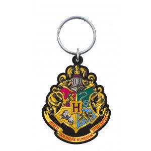 Hogwarts School Crest Soft Touch PVC Key Ring