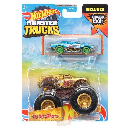 Hot Wheels Monster Trucks Plus Car 2-Pack