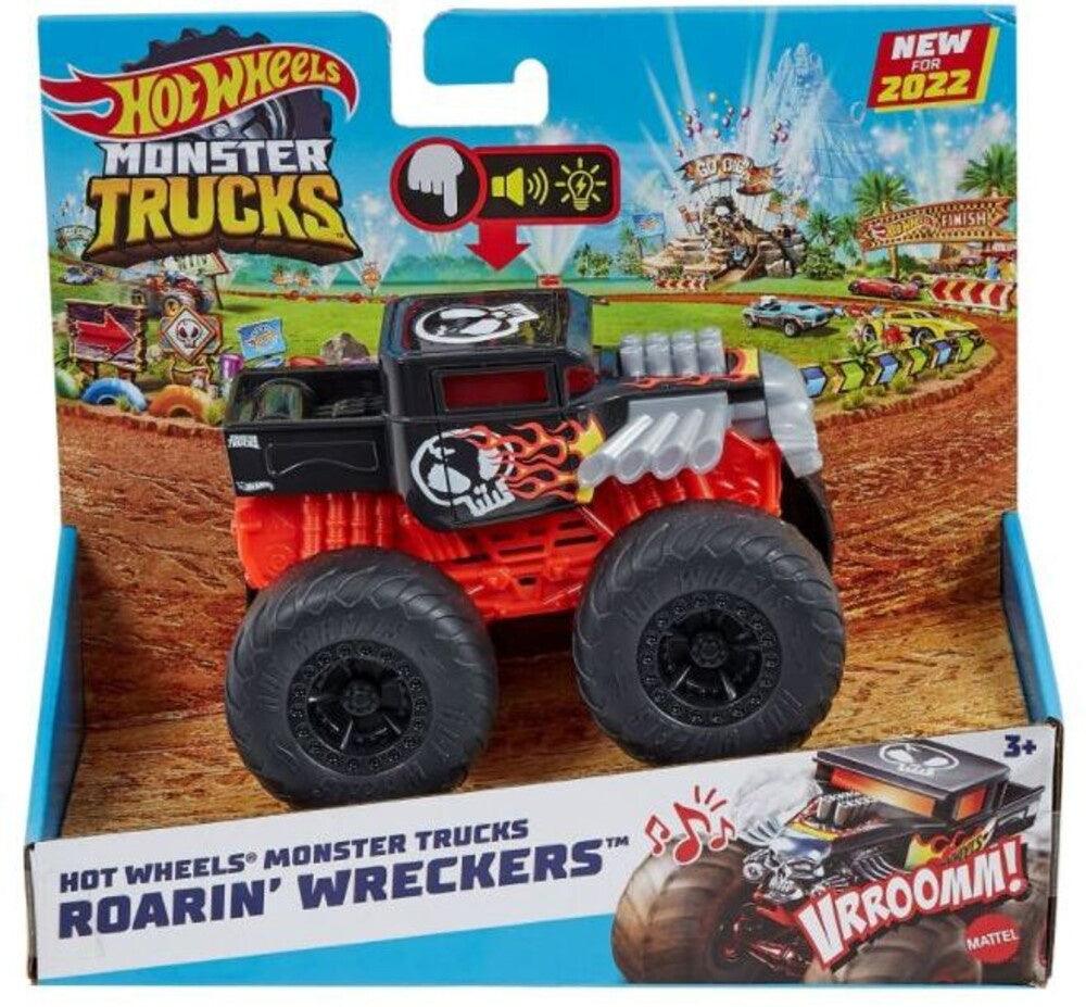 Hot Wheels Monster Trucks Roarin’ Wreckers-Boneshaker