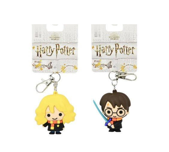 Harry Potter 3D Molded Rubber Charm with Clip