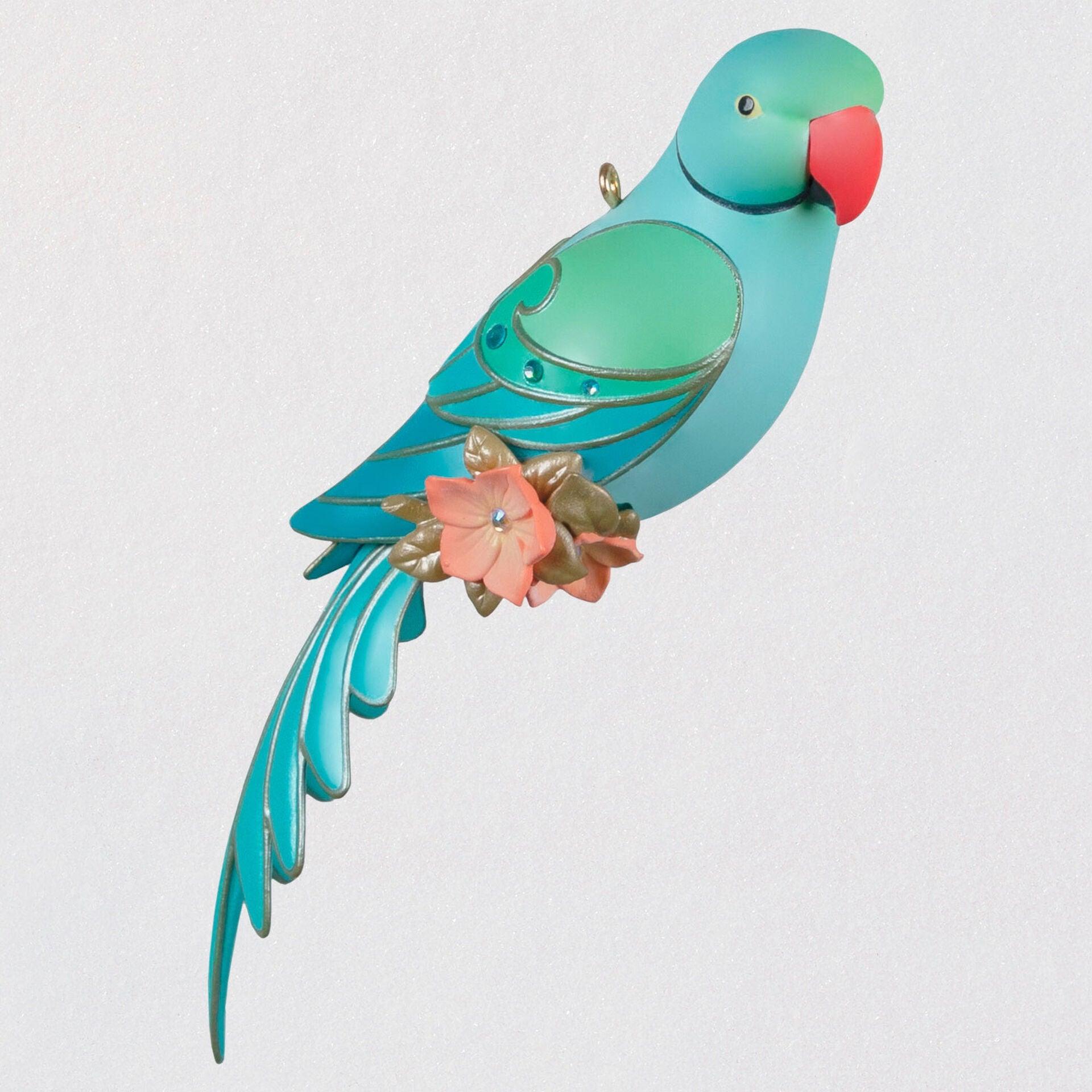 Indian Ring-Necked Parakeet 2022 Exclusive Ornament