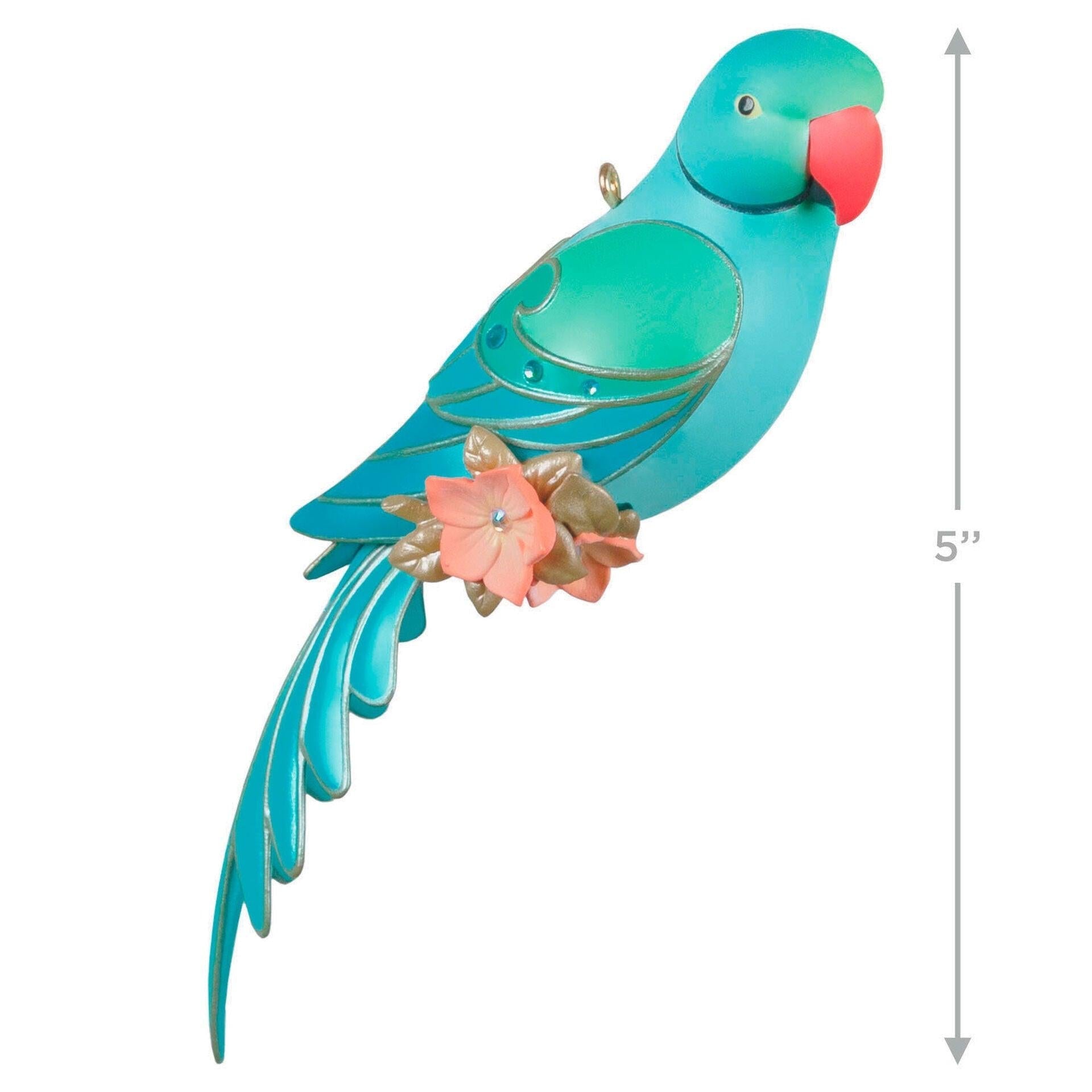 Indian Ring-Necked Parakeet 2022 Exclusive Ornament