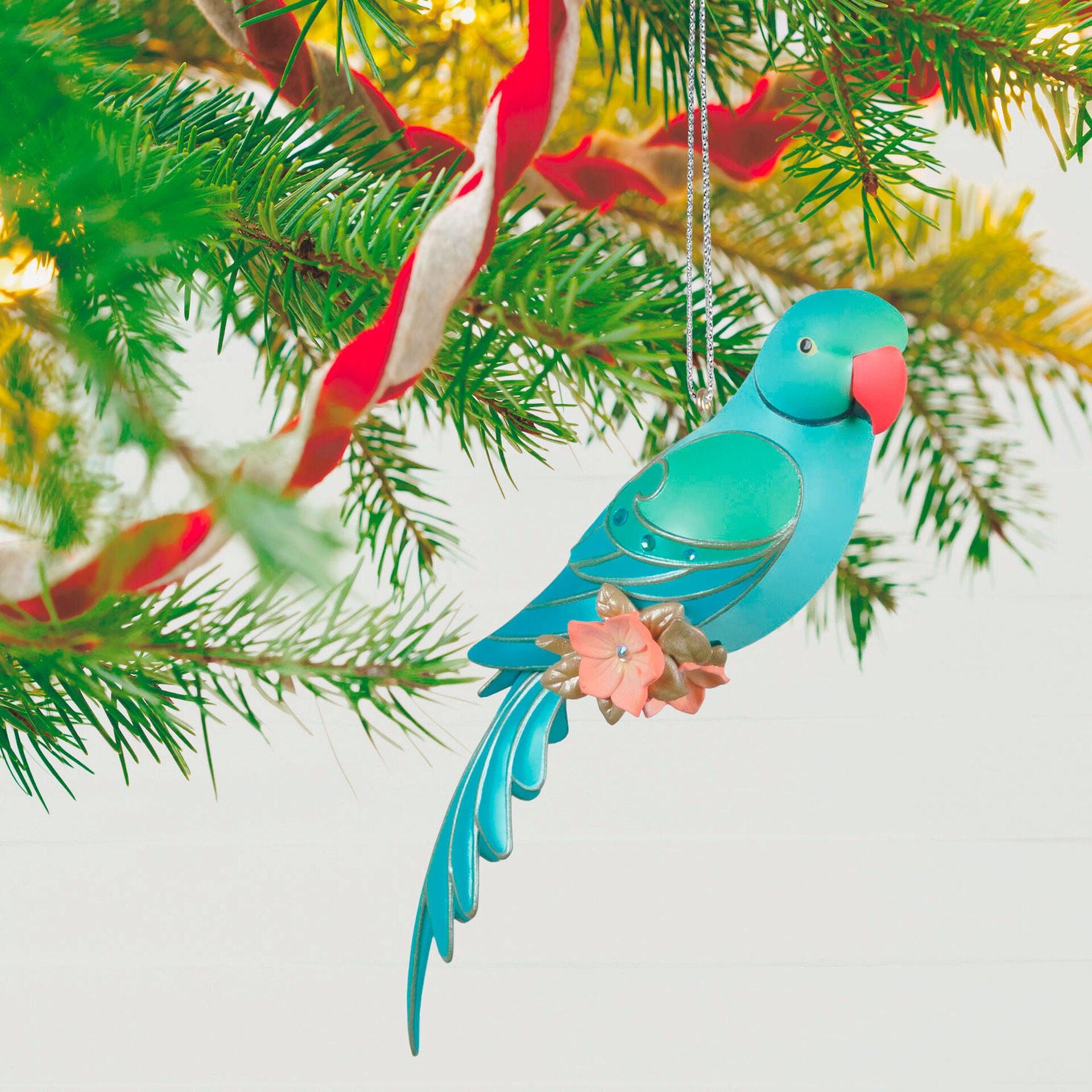 Indian Ring-Necked Parakeet 2022 Exclusive Ornament