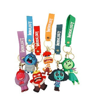 Inside Out All Friends keychain Assrt, 1pc