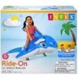 Intex Lil' Whale Ride-On, 60" X 45", for Ages 3+