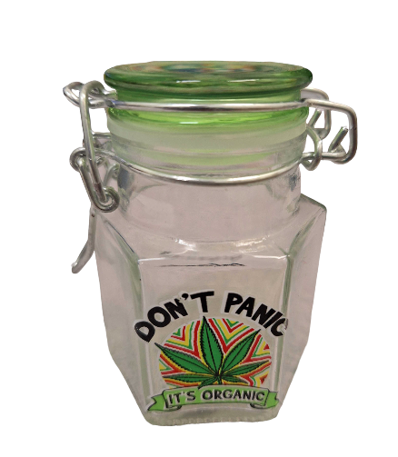 Orlando Mason Jar Don't Panic It's Organic