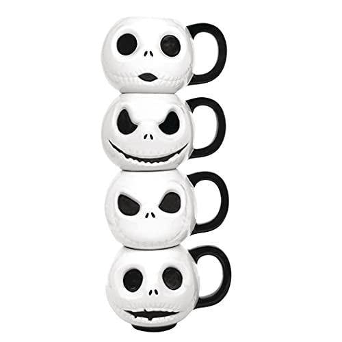 Jack Expressions Ceramic Espresso Mug Set of Four