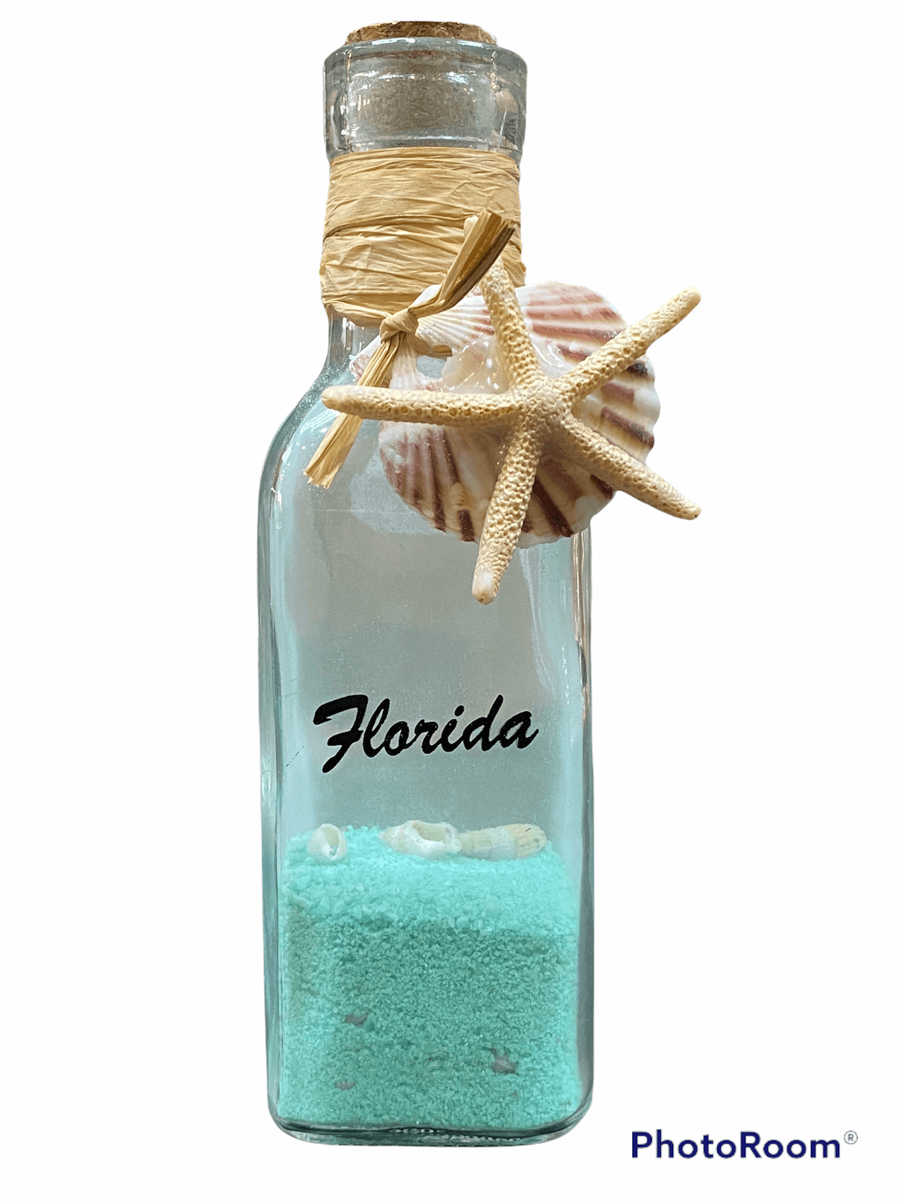 Jar With Shells & Starfish