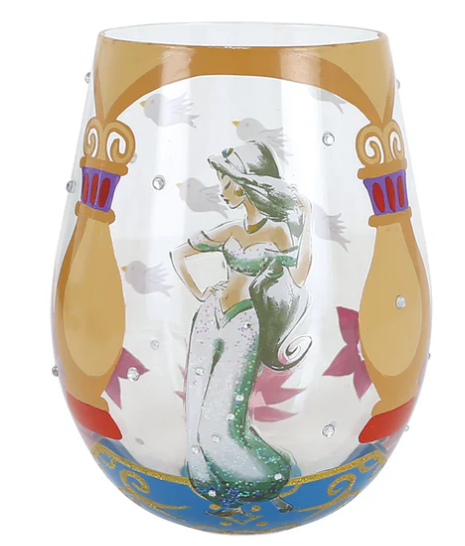 Disney Princess Jasmine Let Your Dreams Soar Glass