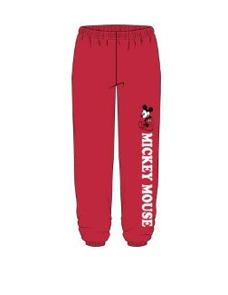 Disney Adult Mickey Mouse Jogger Pant Red