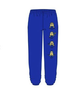 Disney Adult Minions Line Up Jogger Pant Royal