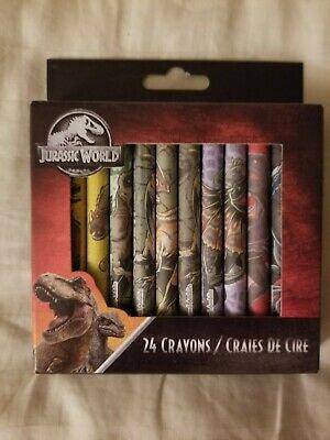 Jurassic World 24 Crayons
