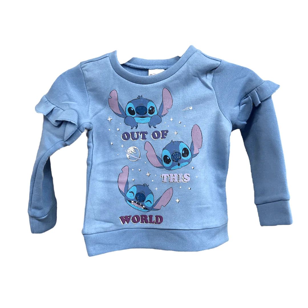Kids Lilo and Stitch Out of This World Sweatshirt Blue