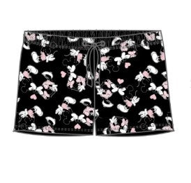 Disney Mickey & Minnie Kiss Junior Black Short