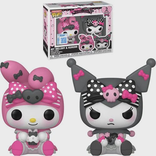 My Melody 50th & Kuromi 20th Annive Funko Key Chain 2-Pack