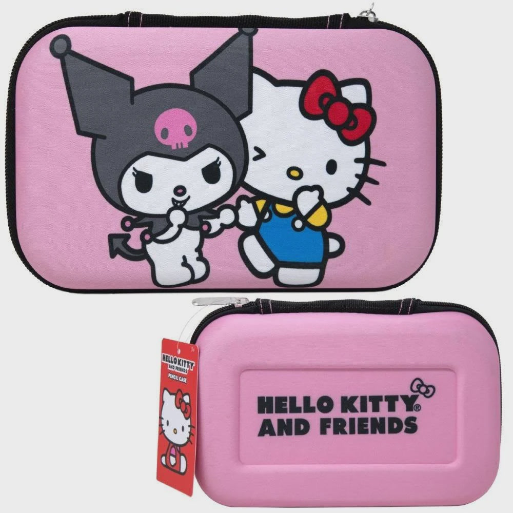 Hello Kitty & Kuromi Molded Pencil Case .