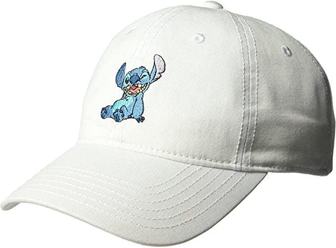 Lilo and Stitch Adjustable Baseball Hat with Curved Brim, Cotton Dad Cap