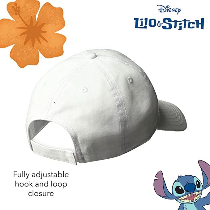 Lilo and Stitch Adjustable Baseball Hat with Curved Brim, Cotton Dad Cap