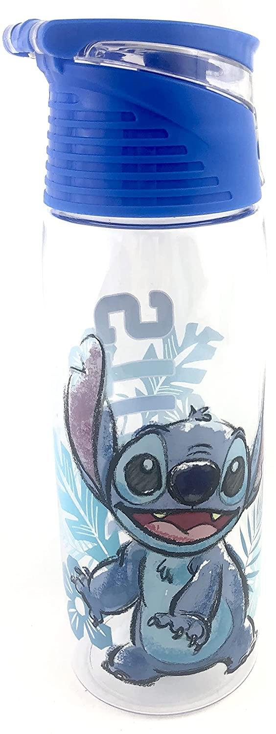 Lilo and Stitch Flip Top Water Bottle Loop Attachment Handle