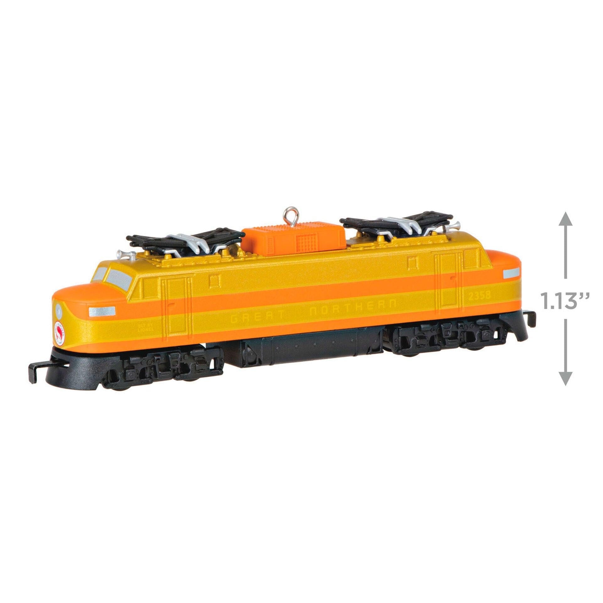 Lionel® Trains Great Northern EP-5 Metal Ornament, Gold