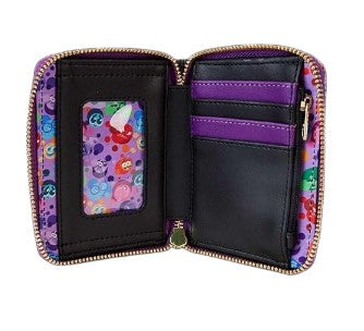 Inside Out 2 Core Memories Zip Around Wallet, Black