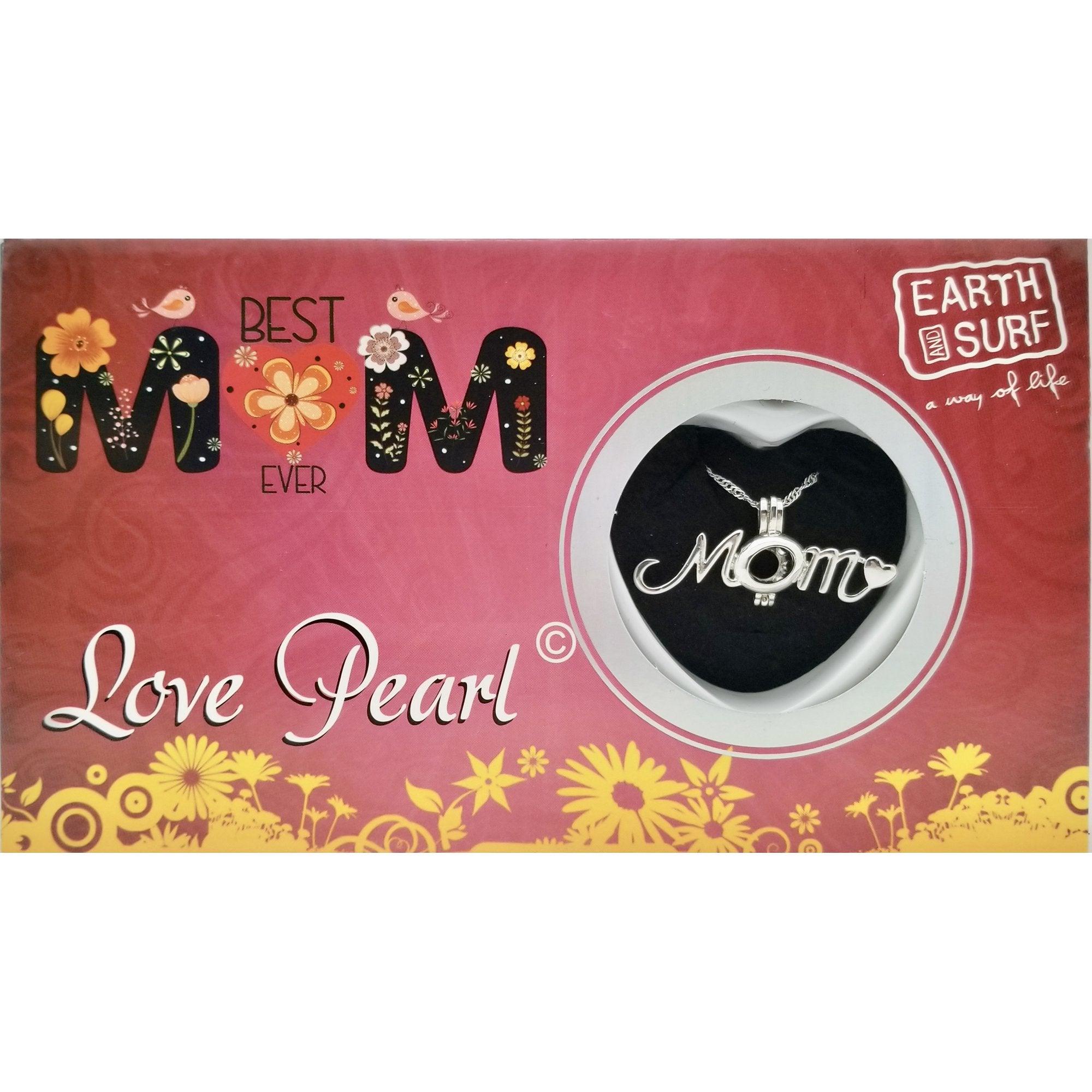 Love Pearl Best Mom Ever Necklace