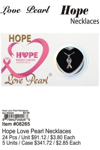 Love Pearl Hope Necklace