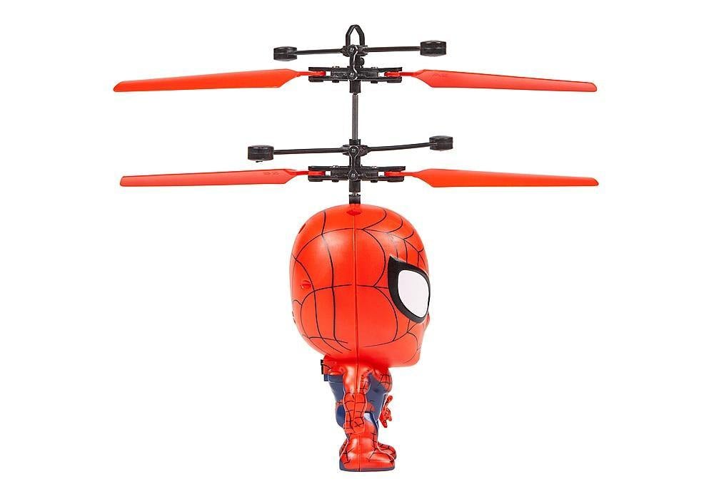 Marvel 3.5 Inch Spider-Man Flying Figure IR Big Head Helicopter