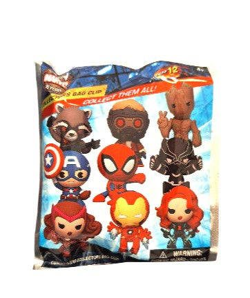 Marvel 85th Core Comic 3D Foam Bag Clip - Series 12