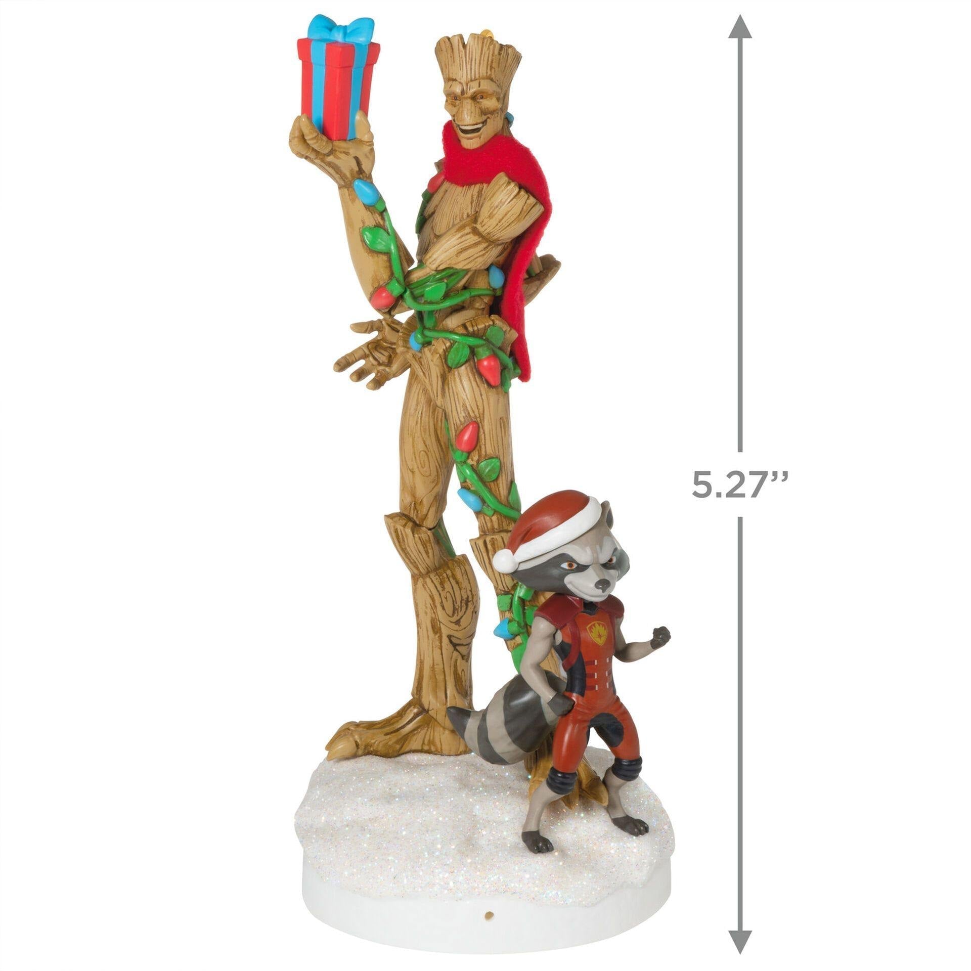 Marvel Guardians of the Galaxy Peekbuster Ornament With Motion-Activated Sound