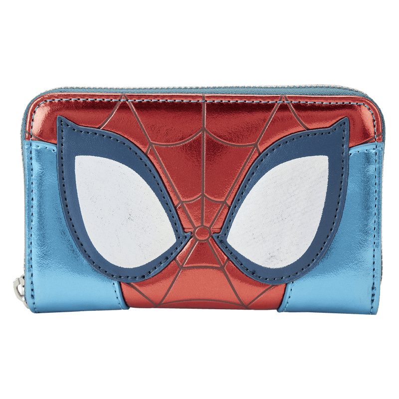 Marvel Metallic Spider-Man Zip Around Wallet