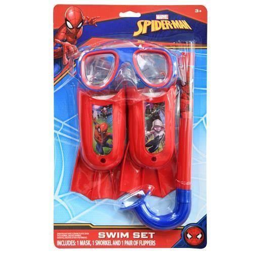 Marvel Spider-man Clubhouse Kids 3 pc Swim Set
