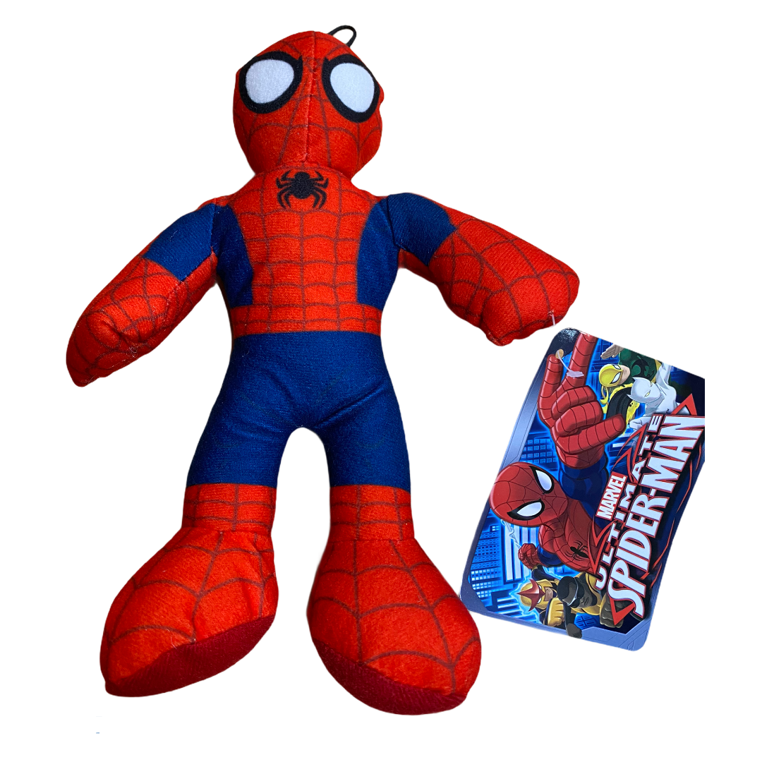 .com: Marvel Spider-Man Big Feet Plush – Small 11 Inch : Toys & Games
